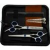 Kueatily Haarschere Haarschere Friseurscheren-Set, Friseurschere, Friseurschere, Einseitig Mikroverzahnte Leichte Friseurschere, Perfekte Profi-Scherschere Für Damen Und Herren