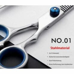 Kueatily Haarschere Haarschere Friseurscheren-Set, Friseurschere, Friseurschere, Einseitig Mikroverzahnte Leichte Friseurschere, Perfekte Profi-Scherschere Für Damen Und Herren -Angebote Schneidwerkzeug Store 46479271 3