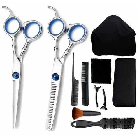 Kueatily Haarschere Haarscheren Set Friseurschere, Scharfe Friseurschere, Haarschneide-Set Für Männer, Frauen Und Kinder? 1 Kueatily Haarschere Haarscheren Set Friseurschere, Scharfe Friseurschere, Haarschneide-Set Für Männer, Frauen Und Kinder?