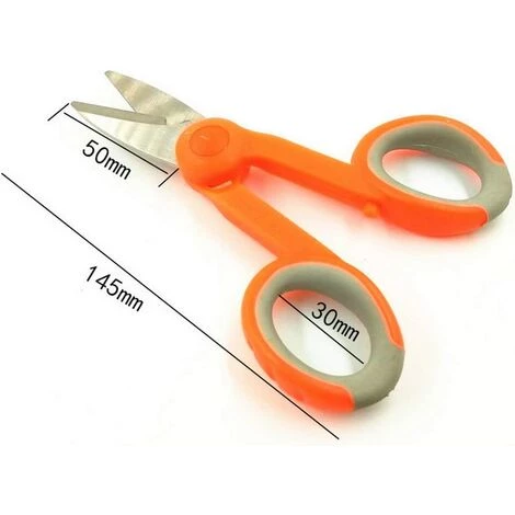 Kueatily Glasfaserkabel-Schneideschere Für Rutschfeste Schere Stahl-Elektrikerschere 2 Kueatily Glasfaserkabel-Schneideschere Für Rutschfeste Schere Stahl-Elektrikerschere – Bild 2