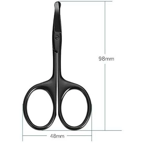 THSINDE Nasenhaarschere-Edelstahl Nasenhaarschneideschere 3 THSINDE Nasenhaarschere-Edelstahl Nasenhaarschneideschere – Bild 3