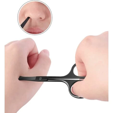 THSINDE Nasenhaarschere-Edelstahl Nasenhaarschneideschere 4 THSINDE Nasenhaarschere-Edelstahl Nasenhaarschneideschere – Bild 4