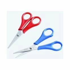 HERLITZ 8740060 BASTELSCHERE SPITZ, FARBIG SORTIERT, KEINE FARBAUSWAHL MÖGLICH!