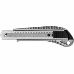 WESTCOTT E-84028 00 CUTTER ALUMINUM ALLOY ERGONOMISCH GEFORMTER GRIFF, KLINGENBREITE 18 MM, GRAU/SCHWARZ