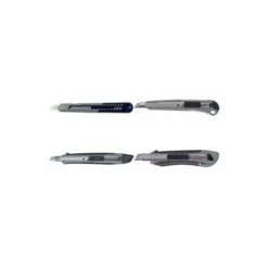 MAUL CUTTER PROFI, CUTTERMESSER 18 MM, RUTSCHBREMSE, INKLUSIVE 2 ERSATZKLINGEN, GRAU, SCHWARZ, 7741884, 1 STÜCK