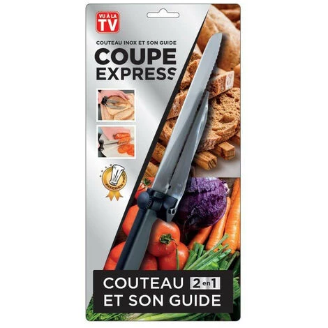 NO NAME Aufschnittmesser Mit Führung - COUPE EXPRESS - Schwarz - Erwachsene - Präzisionsmesser 1 NO NAME Aufschnittmesser Mit Führung - COUPE EXPRESS - Schwarz - Erwachsene - Präzisionsmesser