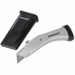 SILVERLINE CT07 ERGONOMISCHES TEPPICHMESSER MIT KLINGENRÜCKZUG 180 MM