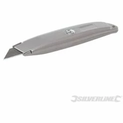 SILVERLINE 240590 UNIVERSALMESSER 150 MM, SILBER