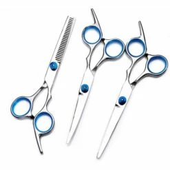 THSINDE Haarschere Profi Haarschneide Set Effilierschere Effilierschere Friseur Set Edelstahlschere -Angebote Schneidwerkzeug Store 50955216 4