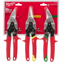 Milwaukee Blechschere Promo-Set 3-teilig