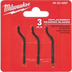 .MILWAUKEE. Milwaukee 3 Stück Für Stift-Entgrater Entgraterklingen