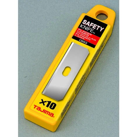 Tajima Ersatzklinge CB93H FŸr Sicherheitsmesser LC959 56 Mm X 18 Mm 10 StŸck 1 Tajima Ersatzklinge CB93H FŸr Sicherheitsmesser LC959 56 Mm X 18 Mm 10 StŸck