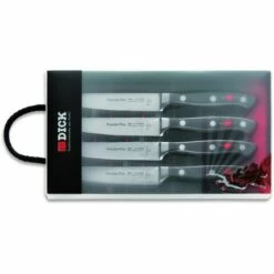 F. DICK Premier Plus Steakmesser Set 4-teilig 4 Steakmesser Besteck-Set