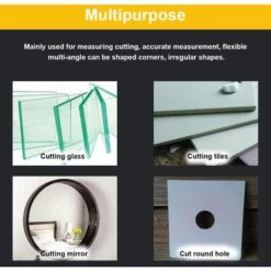 LANGRAY Rundglasschneider Mit Saugnapfschneidwerkzeugen, Diamantschneidkreisdurchmesser 400 Mm Für Professionelle Bastler -Angebote Schneidwerkzeug Store 52037783 3