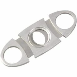 LANGRAY Silber Zigarrenschneider Aus Edelstahl, Zigarrenschneider, Zigarrenschneider, Doppelklingenschere