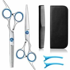 LANGRAY Professionelle Friseur Schere Set Edelstahl Friseur Werkzeuge Für Friseur Shop Und Familie