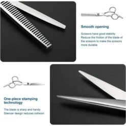 LANGRAY Professionelle Friseur Schere Set Edelstahl Friseur Werkzeuge Für Friseur Shop Und Familie 7 LANGRAY Professionelle Friseur Schere Set Edelstahl Friseur Werkzeuge Für Friseur Shop Und Familie -Angebote Schneidwerkzeug Store 52042334 3