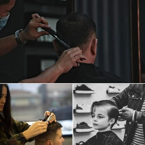 LANGRAY Professionelle Friseur Schere Set Edelstahl Friseur Werkzeuge Für Friseur Shop Und Familie 5 LANGRAY Professionelle Friseur Schere Set Edelstahl Friseur Werkzeuge Für Friseur Shop Und Familie – Bild 5