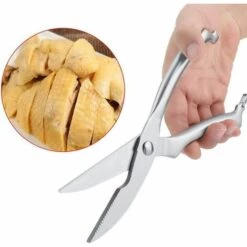 OYLDA Küchenschere BBQ Fleisch Hühnerknochen Geschnittene Schere Edelstahlschere -Angebote Schneidwerkzeug Store 53800548 3