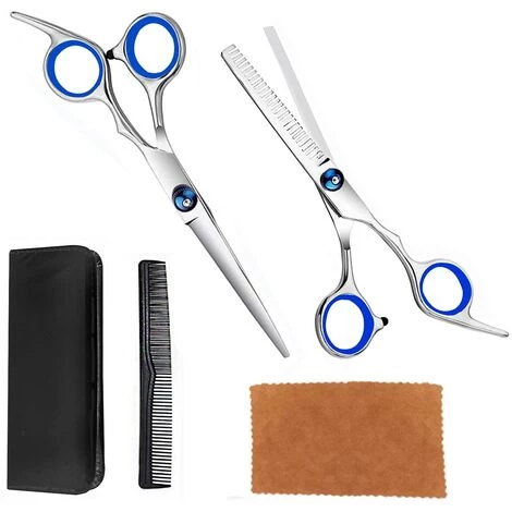 INSMA 5-teiliges Professionelles Haarschneidescheren-Effilierscheren-Friseurscheren-Set Salon 1 INSMA 5-teiliges Professionelles Haarschneidescheren-Effilierscheren-Friseurscheren-Set Salon