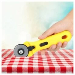 THSINDE Cuttermesser, Stoffmesser, Rundes Kochfeld, Stoffschneider, Nähzubehör, 7,5 X 2,0 X 1 Cm -Angebote Schneidwerkzeug Store 54064804 5