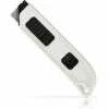 BESTLIVINGS Sicherheitsmesser Cuttermesser Mit Automatischem Klingeneinzug, Eronomisches Design, Vielseitige Einsatzmöglichkeiten, Beidseitig Bedienbar