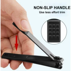 LIFCAUSAL Edelstahl-Nagelknipser-Set Maniküre-Set Pediküre-Set Fingernägel Zehennagelknipser Sharp Nail Cutter Kit, 3tlg -Angebote Schneidwerkzeug Store 54094663 4