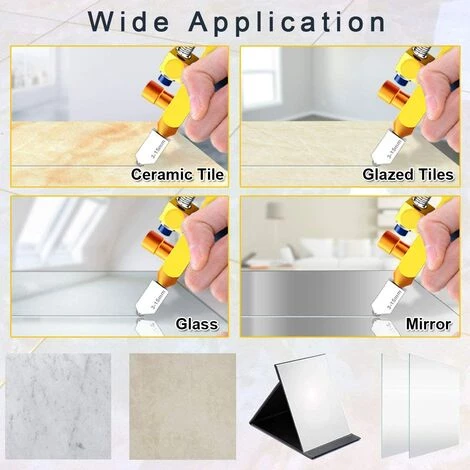 2-in-1-Glasschneider-Werkzeugsatz, Betterlife Premium-Qualität 3 Mm-15 Mm Glasschneidewerkzeug Zum Schneiden Von Glas/Spiegel/Buntglas Mit 2 Zusätzlichen Köpfen, 4 Druckbits 5 2-in-1-Glasschneider-Werkzeugsatz, Betterlife Premium-Qualität 3 Mm-15 Mm Glasschneidewerkzeug Zum Schneiden Von Glas/Spiegel/Buntglas Mit 2 Zusätzlichen Köpfen, 4 Druckbits – Bild 5