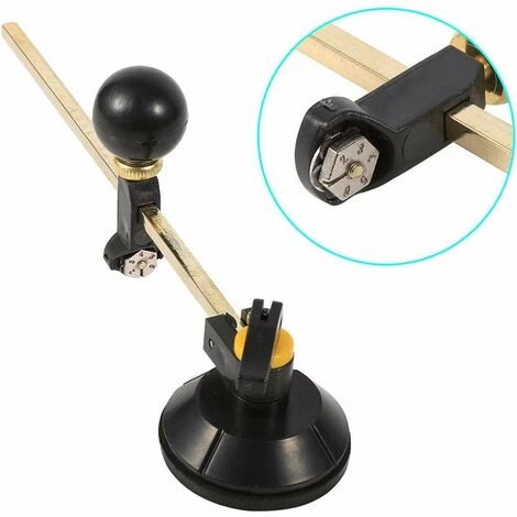 Betterlife Kreisförmiger Glasschneider Mit Saugnapf-Schneidwerkzeugen, Diamantschneider, Kreisdurchmesser 400 Mm, Für Bastler, Professionelle Glasschneider, 1 Stk 2 Betterlife Kreisförmiger Glasschneider Mit Saugnapf-Schneidwerkzeugen, Diamantschneider, Kreisdurchmesser 400 Mm, Für Bastler, Professionelle Glasschneider, 1 Stk – Bild 2