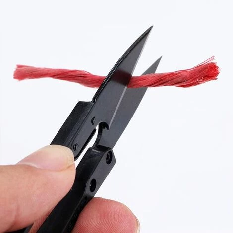 ILOVEMILAN Nähschere (Satz 2 Stück) Aus Kohlenstoffstahldraht, Faden, Stickschere | Handkamera-Snipper Für Kunst, Handwerk Und DIY-Projekte 2 ILOVEMILAN Nähschere (Satz 2 Stück) Aus Kohlenstoffstahldraht, Faden, Stickschere | Handkamera-Snipper Für Kunst, Handwerk Und DIY-Projekte – Bild 2