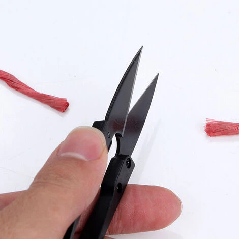 ILOVEMILAN Nähschere (Satz 2 Stück) Aus Kohlenstoffstahldraht, Faden, Stickschere | Handkamera-Snipper Für Kunst, Handwerk Und DIY-Projekte 3 ILOVEMILAN Nähschere (Satz 2 Stück) Aus Kohlenstoffstahldraht, Faden, Stickschere | Handkamera-Snipper Für Kunst, Handwerk Und DIY-Projekte – Bild 3