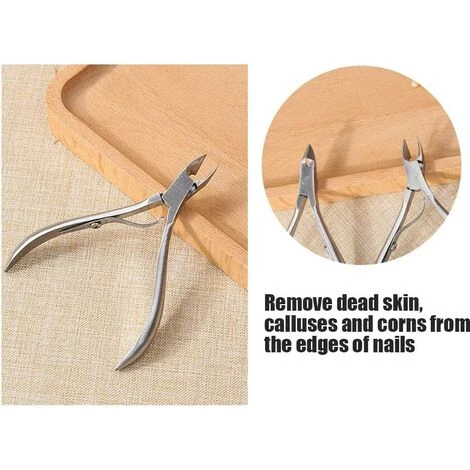 ILOVEMILAN Nagelhauttrimmer, Professionelle Nagelhautschere Aus Edelstahl Und Abgestorbene Haut Und Nagelhautentferner 3 ILOVEMILAN Nagelhauttrimmer, Professionelle Nagelhautschere Aus Edelstahl Und Abgestorbene Haut Und Nagelhautentferner – Bild 3