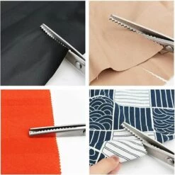 ILOVEMILAN Scharfe Und Scharfe Zackenschere, Gezackte Und Gezackte Zackenschere Zum Nähen, 3/5/7 Mm Insgesamt 6 Modelle (gezahnt 5 Mm) -Angebote Schneidwerkzeug Store 54468902 3