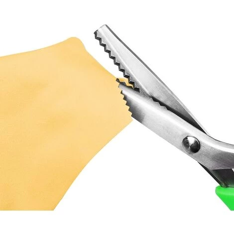 ILOVEMILAN 24 Cm Schere, Professionelle Nähschere, Edelstahlklingen Und Kunststoffgriffe – Zum Schneiden Von Papier Und Stoff, Grün 3 ILOVEMILAN 24 Cm Schere, Professionelle Nähschere, Edelstahlklingen Und Kunststoffgriffe – Zum Schneiden Von Papier Und Stoff, Grün – Bild 3