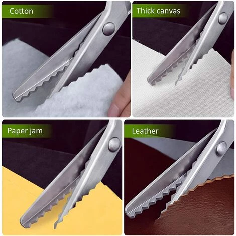 ILOVEMILAN 24 Cm Schere, Professionelle Nähschere, Edelstahlklingen Und Kunststoffgriffe – Zum Schneiden Von Papier Und Stoff, Grün 4 ILOVEMILAN 24 Cm Schere, Professionelle Nähschere, Edelstahlklingen Und Kunststoffgriffe – Zum Schneiden Von Papier Und Stoff, Grün – Bild 4