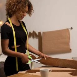 ILOVEMILAN 24 Cm Schere, Professionelle Nähschere, Edelstahlklingen Und Kunststoffgriffe – Zum Schneiden Von Papier Und Stoff, Grün 9 ILOVEMILAN 24 Cm Schere, Professionelle Nähschere, Edelstahlklingen Und Kunststoffgriffe – Zum Schneiden Von Papier Und Stoff, Grün -Angebote Schneidwerkzeug Store 54469487 5