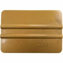 TINOR 3M, Folienrakel, Rakel, Handrakel, Zur Verklebung Von Folien, Verklebungshilfe, Verklebehilfe, Werkzeug, Kunststoffrakel, Goldrakel, Farbe Gold