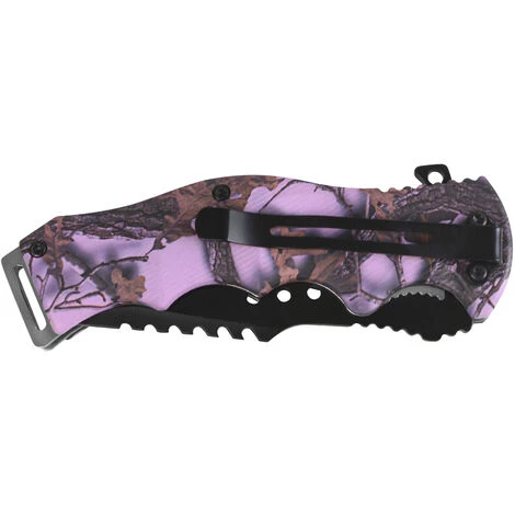 Taktisches Messer IFIELD Basic EL29025, Schwarze Klinge Mit 9 Cm Säge, Gesamtlänge 21 Cm, Mango Aluminium 3D-Druck 5 Taktisches Messer IFIELD Basic EL29025, Schwarze Klinge Mit 9 Cm Säge, Gesamtlänge 21 Cm, Mango Aluminium 3D-Druck – Bild 5