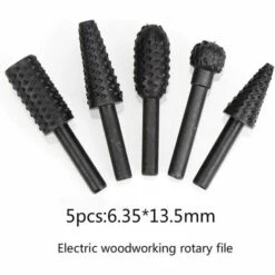 LANGRAY 1/4" 6mm Rotary Burr Set Elektrowerkzeuge Holzschleifen Gravieren Carving File Raspel Bohrer Rotary Burrs Schaft Bit Set Für Holzbearbeitungsset 5 Stück (Schwarz) 7 LANGRAY 1/4" 6mm Rotary Burr Set Elektrowerkzeuge Holzschleifen Gravieren Carving File Raspel Bohrer Rotary Burrs Schaft Bit Set Für Holzbearbeitungsset 5 Stück (Schwarz) -Angebote Schneidwerkzeug Store 55035142 3