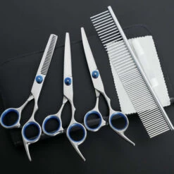 THSINDE Haarschere, Professionelles Haarschneide-Set, Effilierschere, Ausdünnschere, Friseur-Set, Edelstahlschere -Angebote Schneidwerkzeug Store 55256837 3