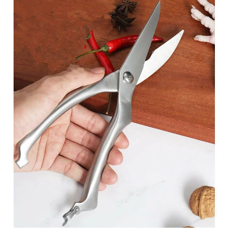 OYLDA Küchenschere Edelstahl Leistungsstarke Hühnerknochen-Lebensmittelschere 2 OYLDA Küchenschere Edelstahl Leistungsstarke Hühnerknochen-Lebensmittelschere – Bild 2