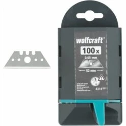 WOLFCRAFT 100 Profi Trapezklingen 0,65x52mm -Angebote Schneidwerkzeug Store 55655265 4