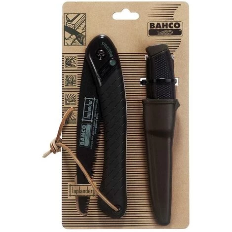 Bahco LAPLANDER Klappbare Astsäge Inkl. Mora Jagdmesser LAP-KNIFE 396-JT 396-Lap 1 Bahco LAPLANDER Klappbare Astsäge Inkl. Mora Jagdmesser LAP-KNIFE 396-JT 396-Lap