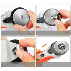 OYLDA 45-mm-Rotationsschneider-Set Mit 7 Ersatzrotationsklingen Sicherheitsverschluss 7 OYLDA 45-mm-Rotationsschneider-Set Mit 7 Ersatzrotationsklingen Sicherheitsverschluss -Angebote Schneidwerkzeug Store 55930894 3