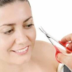 MODOU 2er-Pack Gebogene Bastelschere Kleine Schere Schönheits-Augenbrauenschere Edelstahl-Trimmschere Für Augenbrauen-Wimpern-Verlängerung Gesichts-Nasen-Haar 7 MODOU 2er-Pack Gebogene Bastelschere Kleine Schere Schönheits-Augenbrauenschere Edelstahl-Trimmschere Für Augenbrauen-Wimpern-Verlängerung Gesichts-Nasen-Haar -Angebote Schneidwerkzeug Store 55932211 3