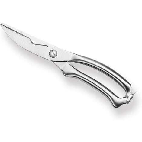 MODOU Hochleistungs-Geflügelschere Aus Edelstahl Für Knochen, Huhn, Fleisch, Fisch, Meeresfrüchte, BBQ, Gemüse. Lebensmittelschere. Alle Metallscheren 1 MODOU Hochleistungs-Geflügelschere Aus Edelstahl Für Knochen, Huhn, Fleisch, Fisch, Meeresfrüchte, BBQ, Gemüse. Lebensmittelschere. Alle Metallscheren