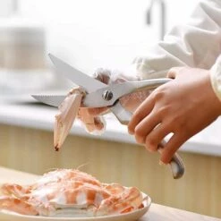 MODOU Hochleistungs-Geflügelschere Aus Edelstahl Für Knochen, Huhn, Fleisch, Fisch, Meeresfrüchte, BBQ, Gemüse. Lebensmittelschere. Alle Metallscheren 7 MODOU Hochleistungs-Geflügelschere Aus Edelstahl Für Knochen, Huhn, Fleisch, Fisch, Meeresfrüchte, BBQ, Gemüse. Lebensmittelschere. Alle Metallscheren -Angebote Schneidwerkzeug Store 55932225 3