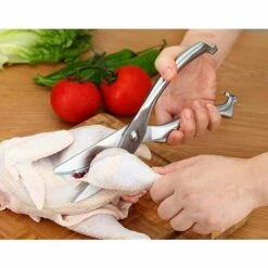 MODOU Hochleistungs-Geflügelschere Aus Edelstahl Für Knochen, Huhn, Fleisch, Fisch, Meeresfrüchte, BBQ, Gemüse. Lebensmittelschere. Alle Metallscheren 9 MODOU Hochleistungs-Geflügelschere Aus Edelstahl Für Knochen, Huhn, Fleisch, Fisch, Meeresfrüchte, BBQ, Gemüse. Lebensmittelschere. Alle Metallscheren -Angebote Schneidwerkzeug Store 55932225 5