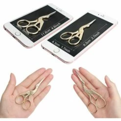 HELLO KITTY BAIN Stickschere – Krantyp Nähen Edelstahl Vintage Stickerei, Basteln, Nähen Und Den Täglichen Gebrauch (vergoldet 2 Stück) -Angebote Schneidwerkzeug Store 56094686 3