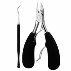 Nagelschere 12.5x4.8cm Schwarz FUIENKO